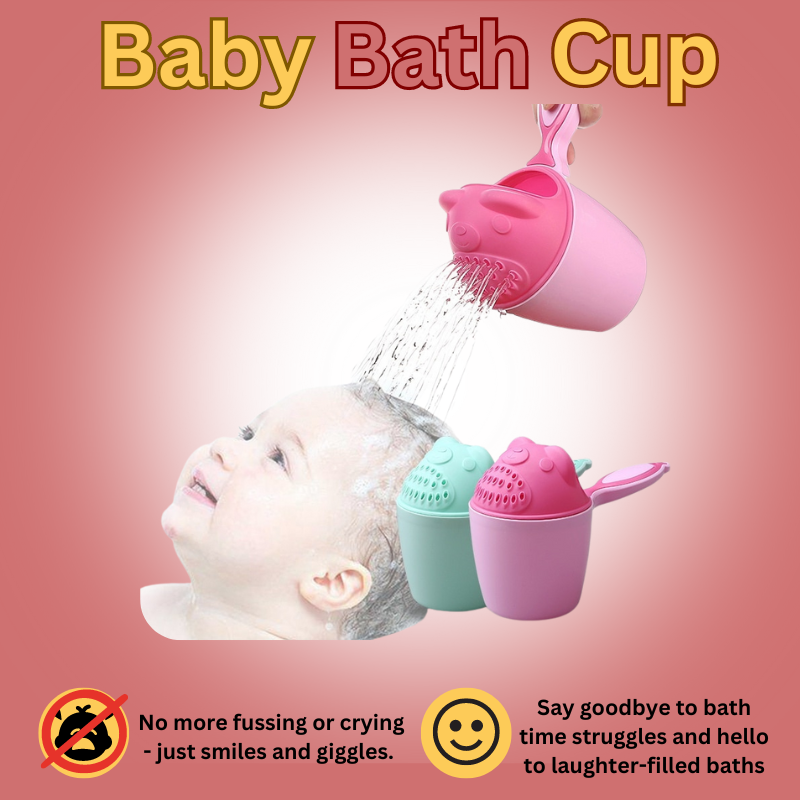 Baby bath cups deals