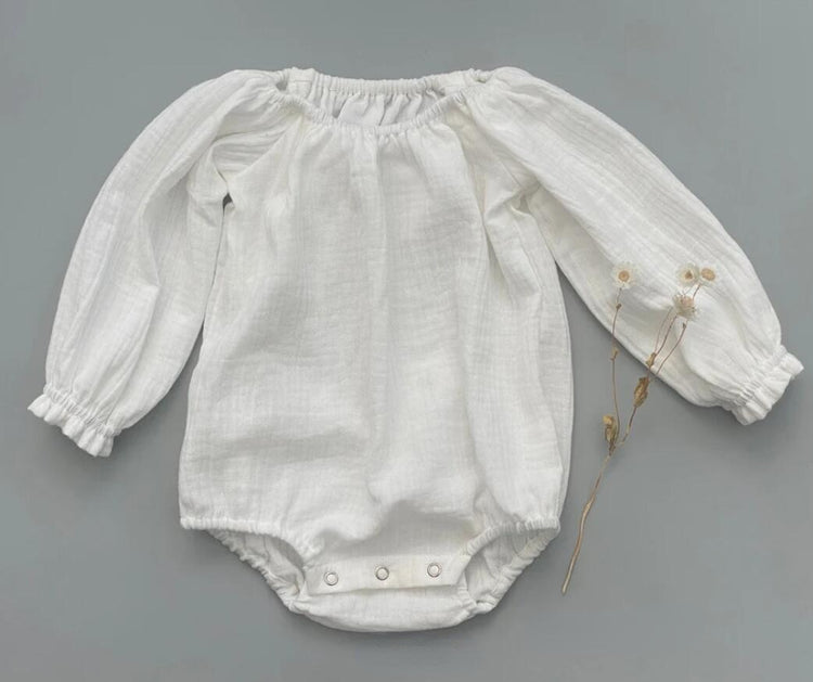 ComfortCotton: Soft jumpsuit for baby girls