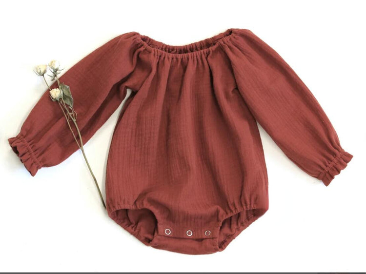 ComfortCotton: Soft jumpsuit for baby girls