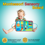 Montessori Busy Board Sensory Educational